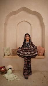 Mini Maharani Sharara set