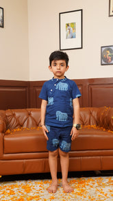 Elephant Indigo Co-ord Set