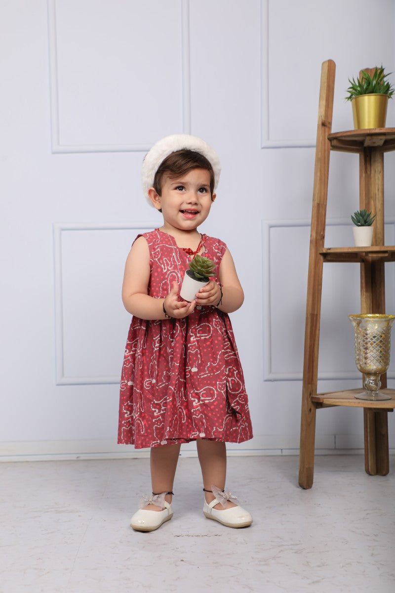 Rusty Kitty Frock