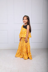 Marigold Yellow Sharara Set