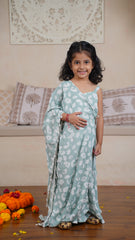 Mint Blossom Shrug Set