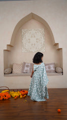 Mint Blossom Shrug Set