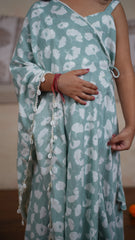 Mint Blossom Shrug Set