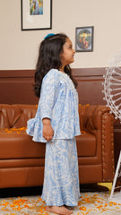 Aasmani Kurta Set