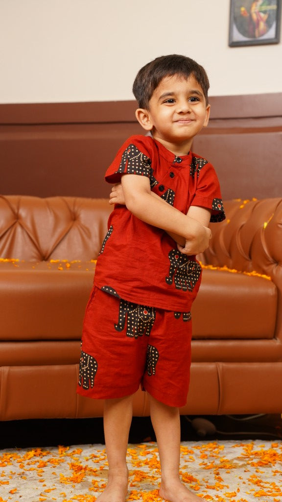 Elephant Rust Co-ord Set