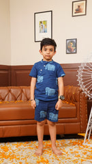 Elephant Indigo Co-ord Set