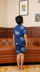 Elephant Indigo Co-ord Set