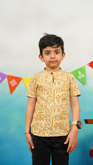 Boho Printed Kurta Shirt