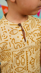 Boho Printed Kurta Shirt
