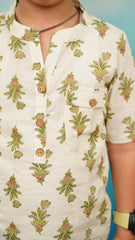 Pine Printed Kurta Shirt